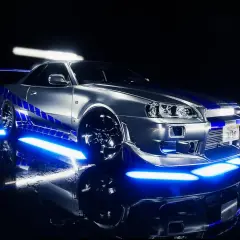 Nissan Skyline Paula Walkera: Kultowy samochód z filmu Fast & Furious